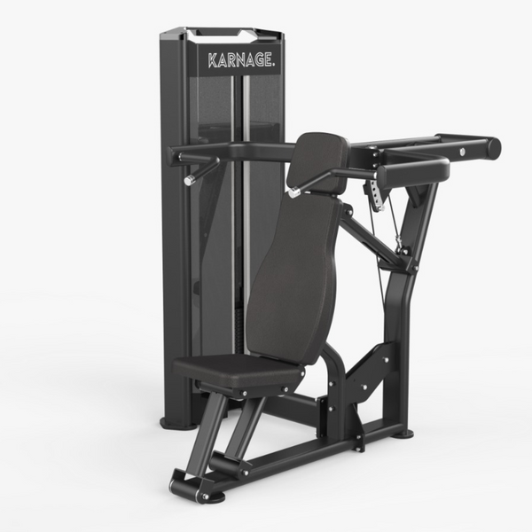 Karnage - Dual Function Seated Shoulder Press / Chest Press Machine - 120kg Stack