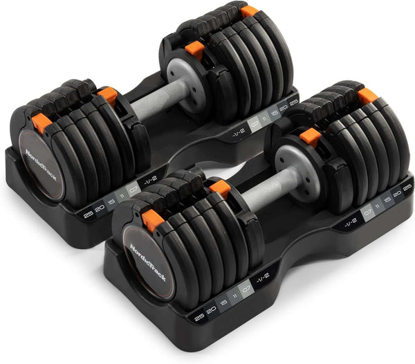 NordicTrack 25 kg Select-a-weight Dumbbell Pair