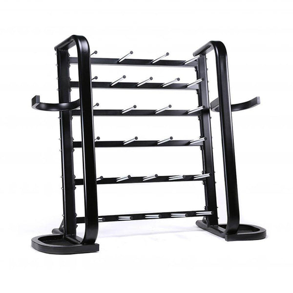 GymGear Studio Barbell Rack (Holds 30 Sets)