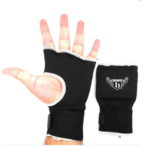 Hatton Pro Gel Gloves in Neo Black/Silver