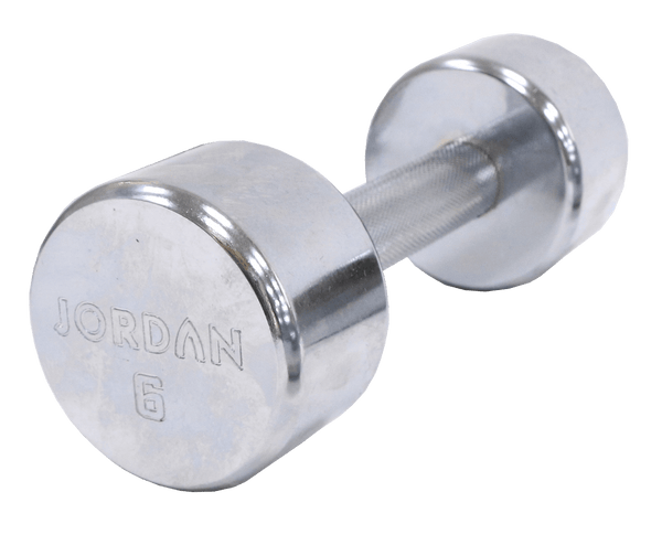 JORDAN Chrome Dumbbells (Pair) (1 - 20Kg)