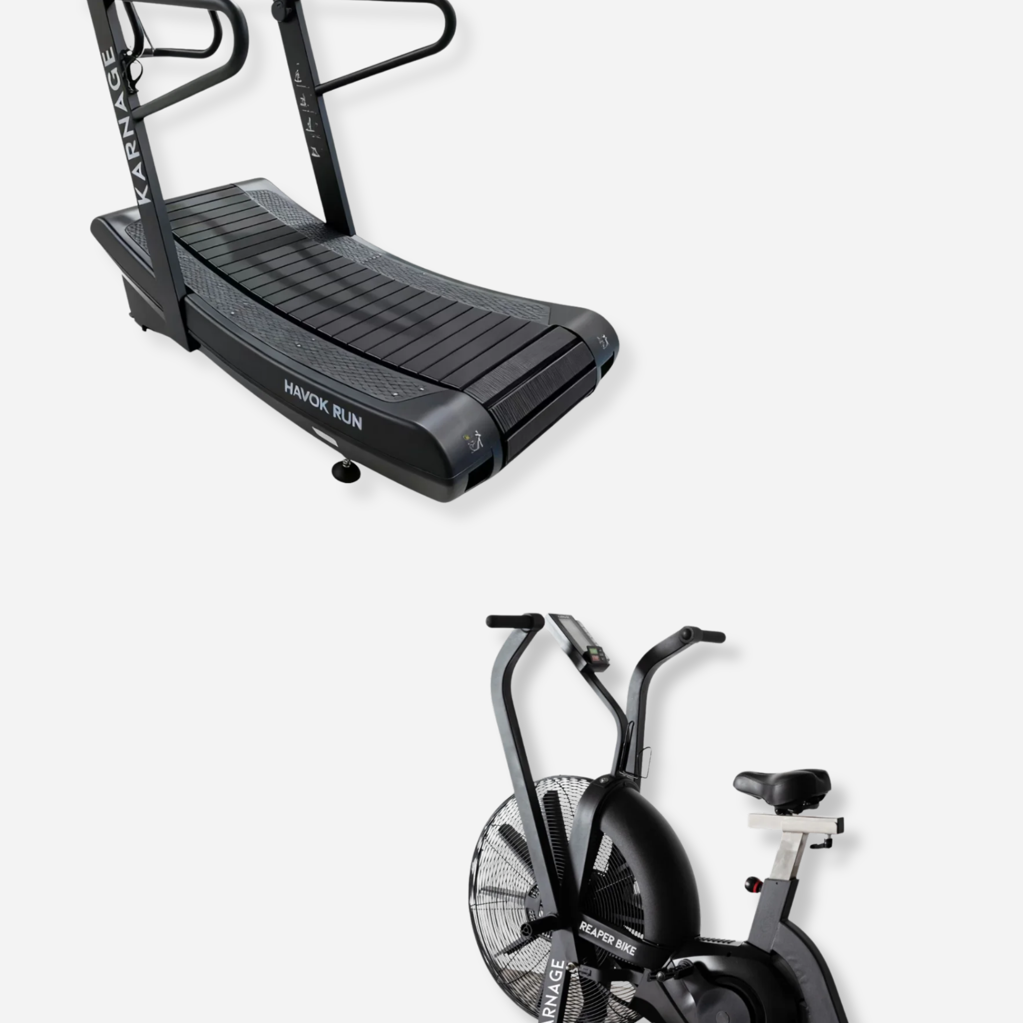 Karnage Havok HIIT Bundle (Treadmill & Air Bike) – StrengthX