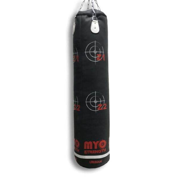 MYO Punch Bag - Straight 5ft - Leather (Urban)