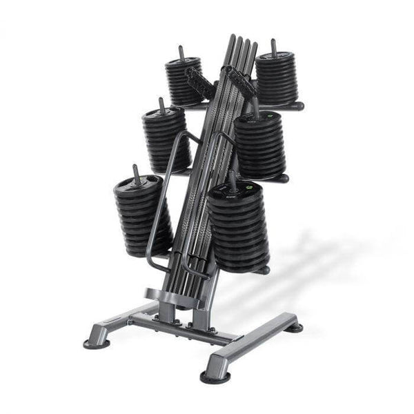 Physical Company PU Body Pump Studio Barbell Set - 12 sets with Rack