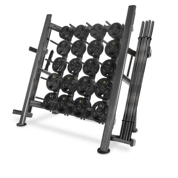 Physical Company PU Studio Barbell Sets with Rack (30 sets)