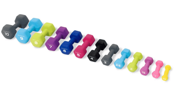 Physical Neo-Hex Dumbbells (up to 10kg)