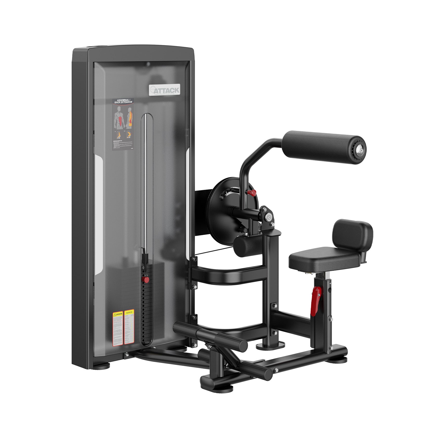 Attack Strength Abdominal/Back Extension Dual Machine – StrengthX