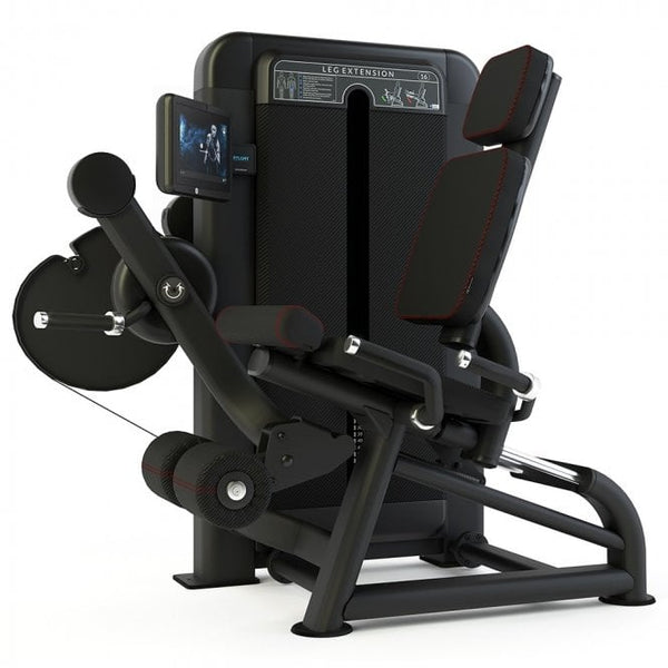 Premium Line Selectorised Seated Leg Extension with 10.1in Touchscreen Console