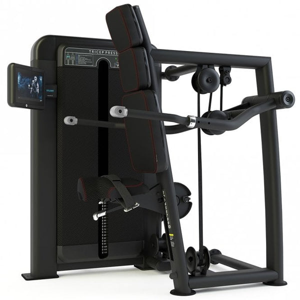 Premium Line Selectorised Tricep Press with 10.1in Touchscreen Console