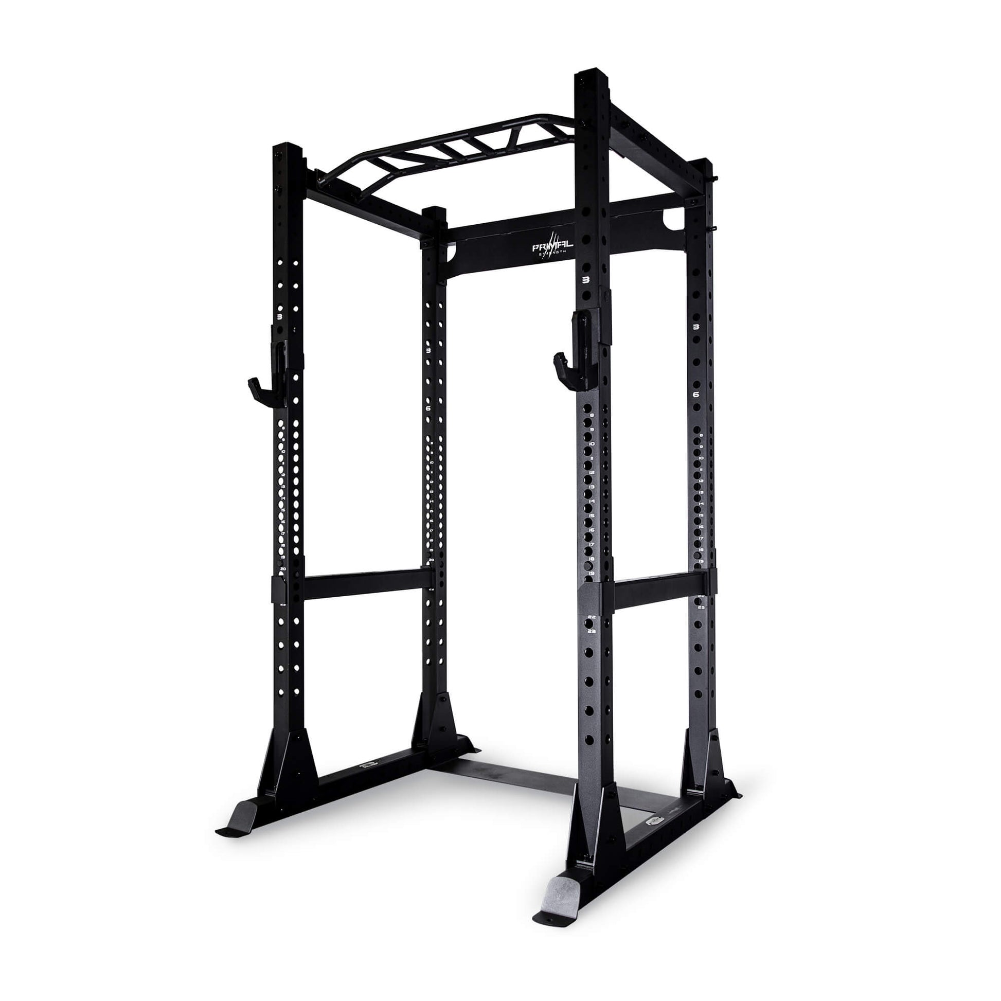 Primal Pro Series Full Power Rack Black – StrengthX